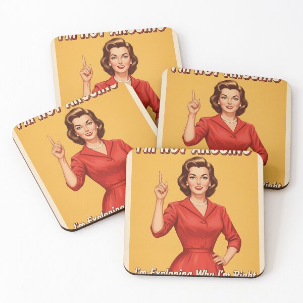 Item preview, I'm Not Arguing Funny Vintage Retro Office Humor designed and sold by Retro-Anime9.