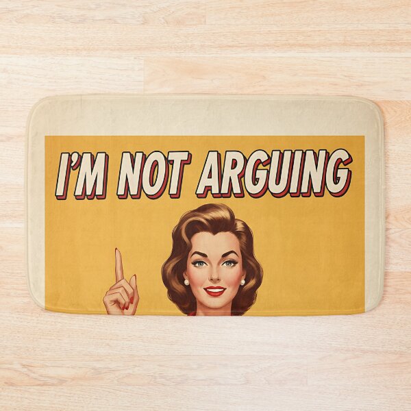 Item preview, I'm Not Arguing Funny Vintage Retro Office Humor designed and sold by Retro-Anime9.
