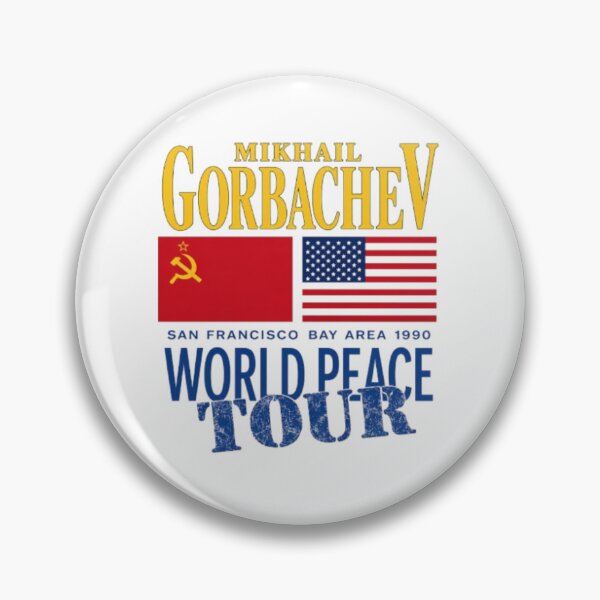 Item preview, Mikhail Gorbachev World Peace Tour designed and sold by persassypanic.