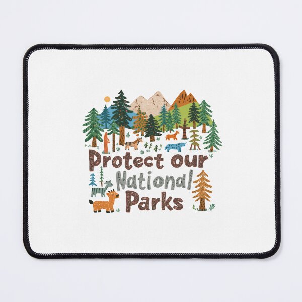 Item preview, Protect Our National Parks Wildlife Conservation Outdoors Travel designed and sold by JonesFlora2025.