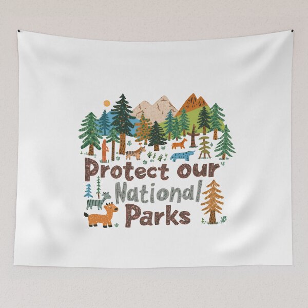 Item preview, Protect Our National Parks Wildlife Conservation Outdoors Travel designed and sold by JonesFlora2025.