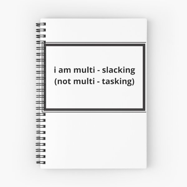 Item preview, Retro Tech Multi-Slacking Sarcastic Computer Quote designed and sold by Goldenhourtees.