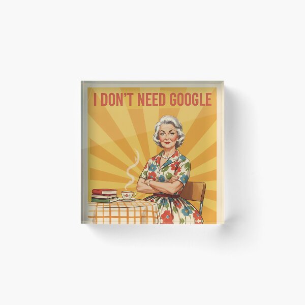 Item preview, My mom knows everything Vintage Retro Mom Joke designed and sold by Retro-Anime9.
