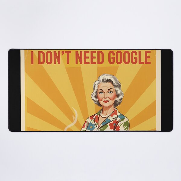 Item preview, My mom knows everything Vintage Retro Mom Joke designed and sold by Retro-Anime9.