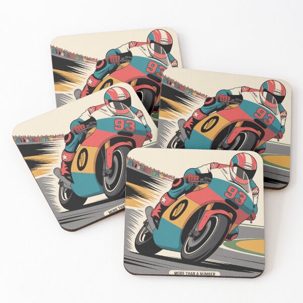 Item preview, More Than a Number 93 Racing Moto Art designed and sold by LukaRealm.
