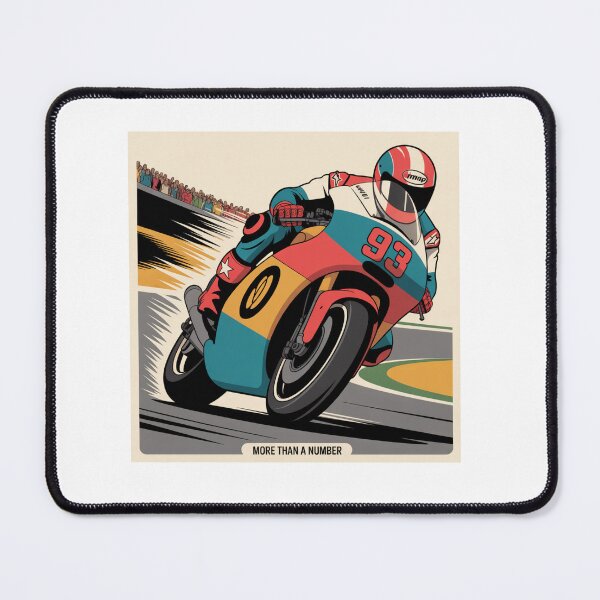 Item preview, More Than a Number 93 Racing Moto Art designed and sold by LukaRealm.