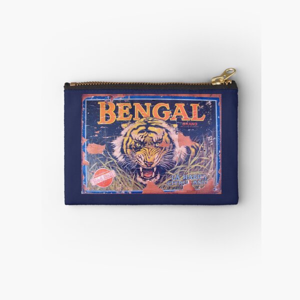 Item preview, Vintage Fruit Crate Label Tiger designed and sold by collageDP.