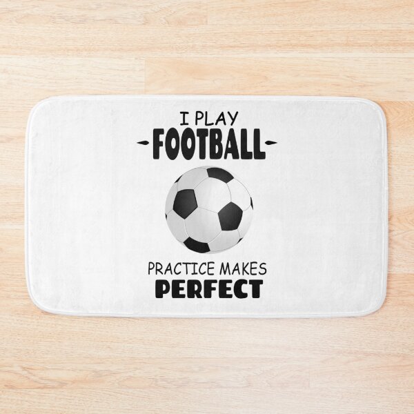 Item preview, I Play Football Practice Makes Perfect designed and sold by Tillscreativ.