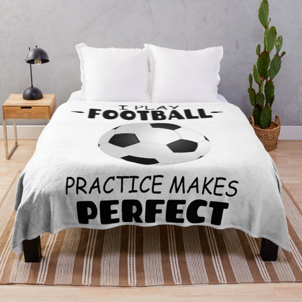 Item preview, I Play Football Practice Makes Perfect designed and sold by Tillscreativ.
