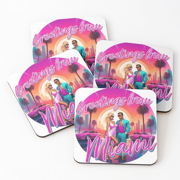 Item preview, Miami Sunsets: Electric Miami Twilight designed and sold by pollosdesigns.