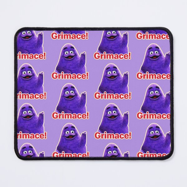 Item preview, McDonald's Grimace Fast Food Mascot Sticker designed and sold by GreasyGerbil.
