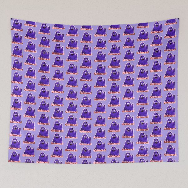 Item preview, McDonald's Grimace Fast Food Mascot Sticker designed and sold by GreasyGerbil.