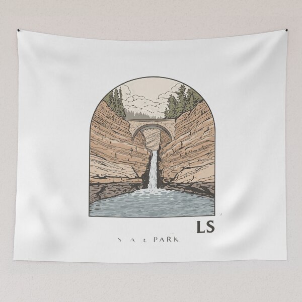 Item preview, LS National Park Nature Landscape Adventure Travel designed and sold by JonesFlora2025.