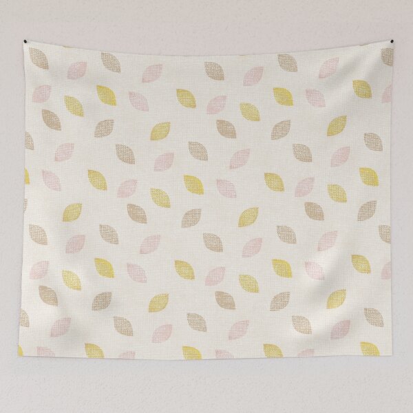 Item preview, Soft Garden Leaf Toss - Pastel Botanical Pattern designed and sold by colorofmagic.