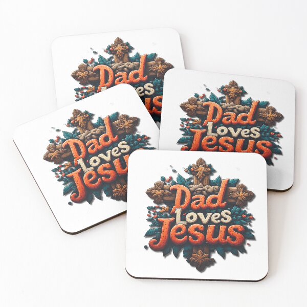 Item preview, Dad loves Jesus designed and sold by Jsw-speedartja.