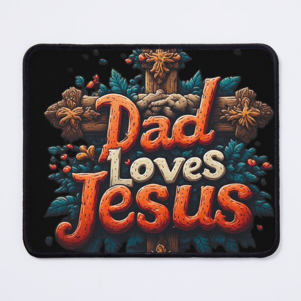 Item preview, Dad loves Jesus designed and sold by Jsw-speedartja.