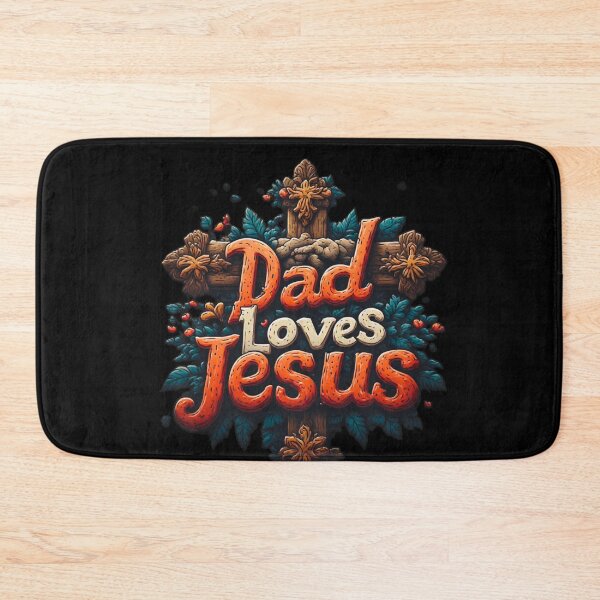 Item preview, Dad loves Jesus designed and sold by Jsw-speedartja.