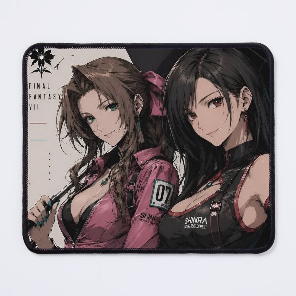 Item preview, Fantasy Racing Duo Anime Illustration | Elegant RPG-Inspired Girls Art Print designed and sold by Dyan4.