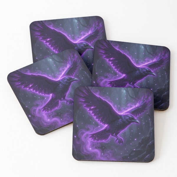 Item preview, Mystic Raven designed and sold by JanjjaSoulInk.