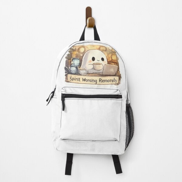 Item preview, Spirit Working Remotely Cute Ghost designed and sold by GUINewAlex.