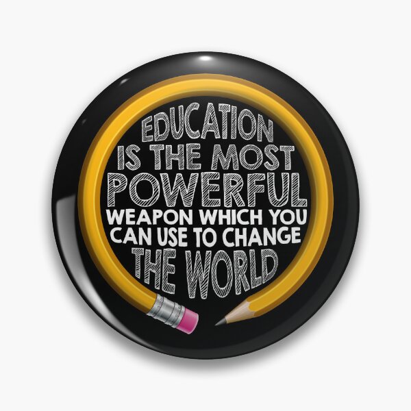 Item preview, Education Is The Most Powerful Weapon designed and sold by teeperfect.