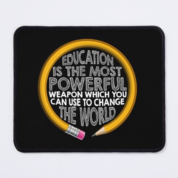 Item preview, Education Is The Most Powerful Weapon designed and sold by teeperfect.