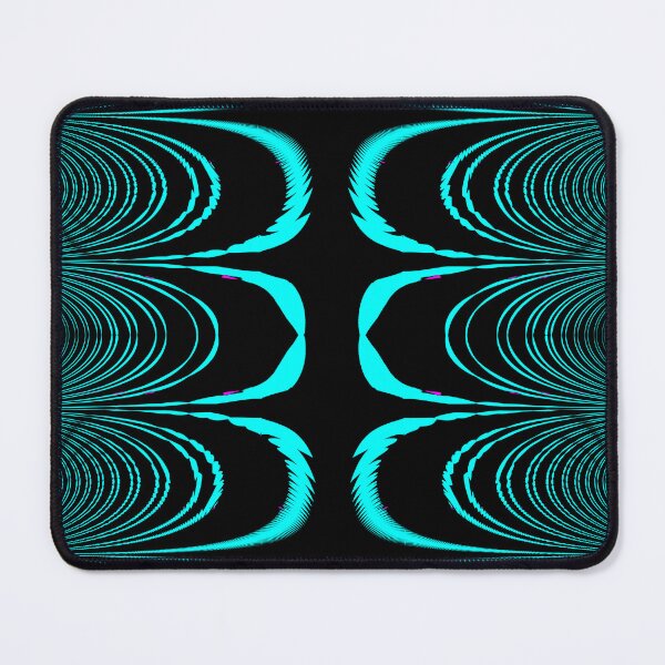 Item preview, Abstract Pattern "Turquoise feather"  designed and sold by Gluecknika.