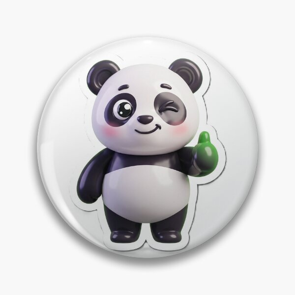 Item preview, Cute Panda Giving Thumbs Up designed and sold by ImaginaLuxe Art.