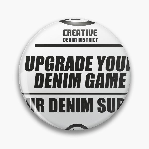 Item preview, CDD Creative Denim District Upgrade Your Denim Game Since 1997 T-Shirt designed and sold by Atique Creations.