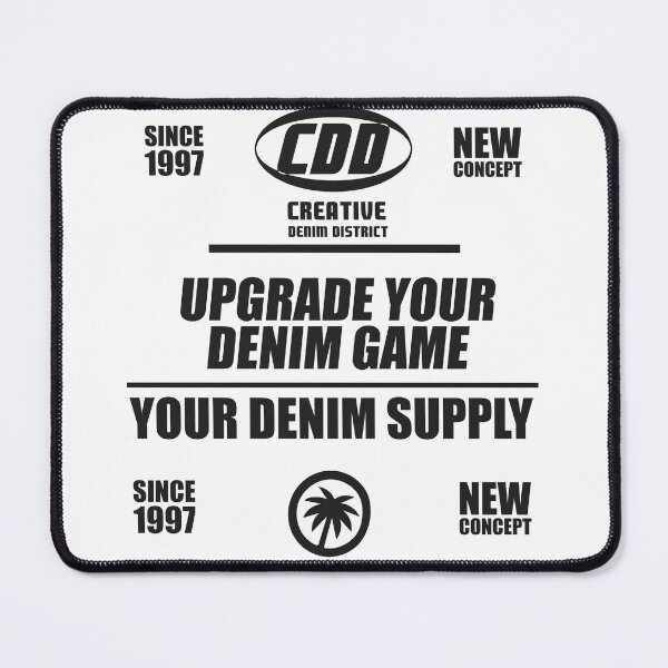 Item preview, CDD Creative Denim District Upgrade Your Denim Game Since 1997 T-Shirt designed and sold by Atique Creations.