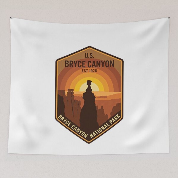 Item preview, U.S. Bryce Canyon Est 1928 Bryce Canyon National Park Travel Hiker Souvenir designed and sold by JonesFlora2025.