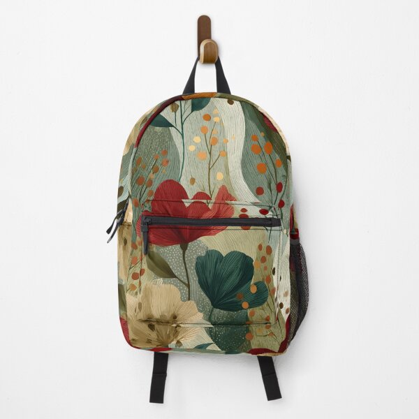 Item preview, Romantic Abstract Whimsical Organic Cororful Floral Painting Pattern designed and sold by GrinGalore.