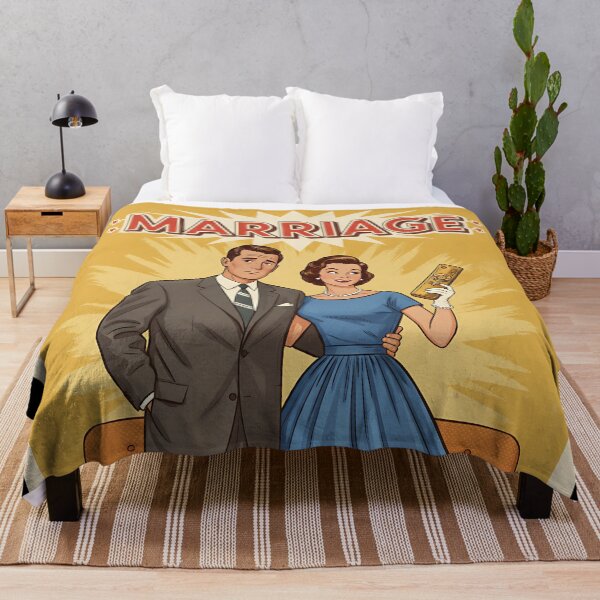 Item preview, Marriage Still Under Warranty Vintage Retro Dad Joke designed and sold by Retro-Anime9.