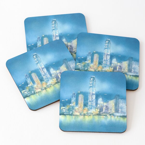 Item preview, Hong Kong Night Glow designed and sold by Speed Drawing.