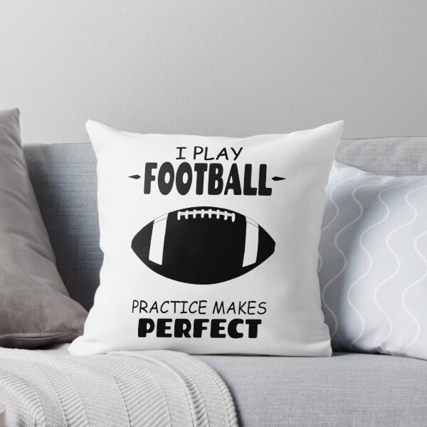 Item preview, I Play Football Practice Makes Perfect designed and sold by Tillscreativ.