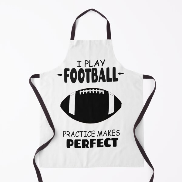 Item preview, I Play Football Practice Makes Perfect designed and sold by Tillscreativ.