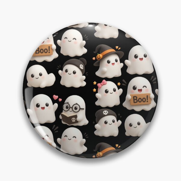Item preview, Cute Ghost Pack. designed and sold by HorrorInkStudio.