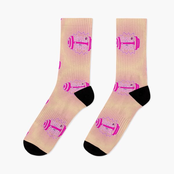 Item preview, GRL PWR Girl Power Gym Pink Fitness Bar designed and sold by AstronautMerch.