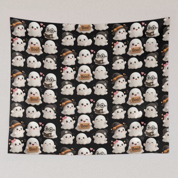 Item preview, Cute Ghost Pack. designed and sold by HorrorInkStudio.