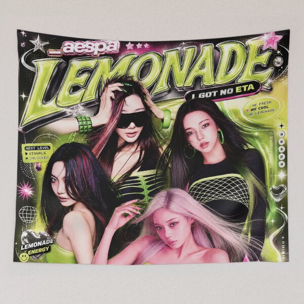 Item preview, AESPA - LEMONADE y2k designed and sold by trengeee.