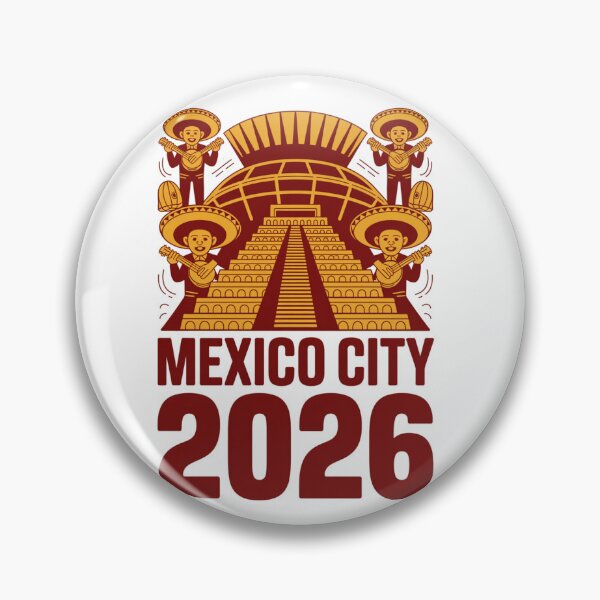 Item preview, Mexico City 2026 Azteca Stadium Pyramid Mariachi T-Shirt V2 designed and sold by DarylWelsh2024.