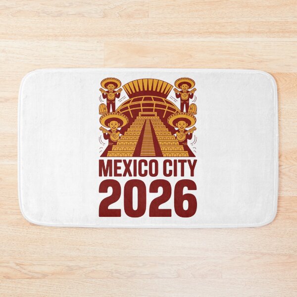 Item preview, Mexico City 2026 Azteca Stadium Pyramid Mariachi T-Shirt V2 designed and sold by DarylWelsh2024.