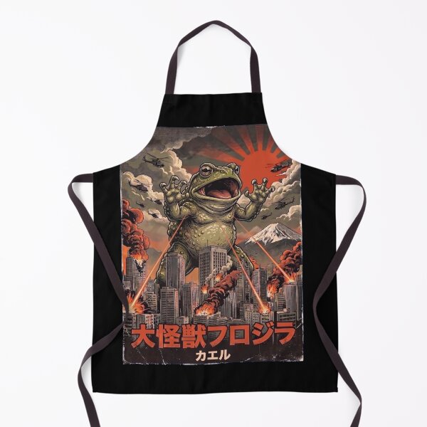 Artikelvorschau, Frogzilla Japanische Fuji-Kunst Tier Froschliebhaber entworfen und verkauft von DoodleTortle.