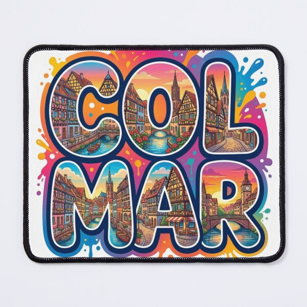 Item preview, Colmar Canal Graffiti Sticker designed and sold by Imaginarium of Chaos falcon88 .