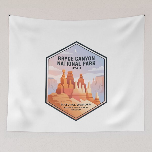 Item preview, Bryce Canyon National Park Utah Natural Wonder Explore The Hoodoo Kingdom Travel Hiking Souvenir designed and sold by JonesFlora2025.