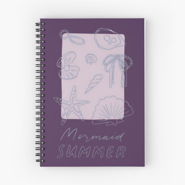 Item preview, Mermaid Summer Coastal Aesthetic - Seashell Beach Illustration designed and sold by Rangmanch.