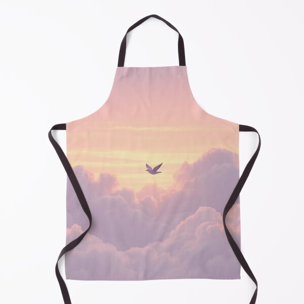 Item preview, Cozy Bird Over Pastel Clouds Quote designed and sold by Faeblehoarder.