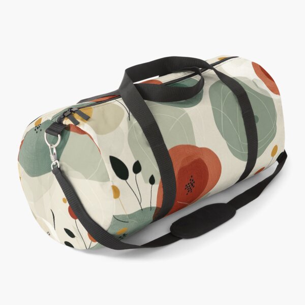 Item preview, Soft Romantic Abstract Flowing Shapes Whimsical  Floral Pattern designed and sold by GrinGalore.