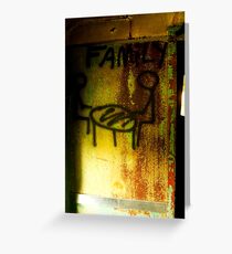 Values Greeting Card