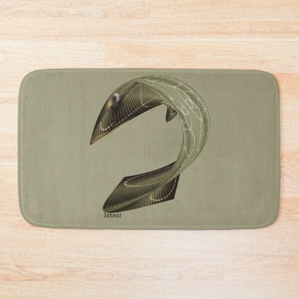 Item preview, Sahmat - Minimalist 3D Metallic Serpent Art designed and sold by SahmatArt.